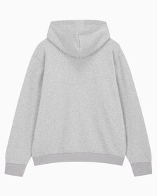 Buy 남성 아카이브 로고 플리스 집업 후디 in color HEROIC GREY HEATHER CM1BK 08