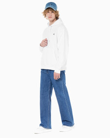 Buy 남성 90's 루즈핏 미드블루 데님 in color MID BLUE BACK EMBRO