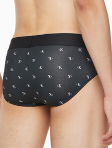 Buy 남성 CK 1996 마이크로 싱글 힙브리프 in color DIAMOND LOGO PRINT_BLACK