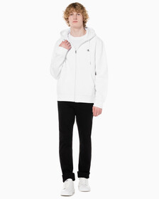 Buy 남성 바디핏 기모 블랙 데님 in color WASHED BLACK LOGO LACE