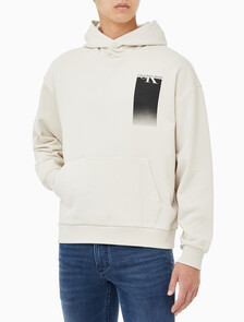 Buy 남성 릴렉스핏 멀티박스 그래픽 로고 후디 in color BLUR FLORAL_BLACK