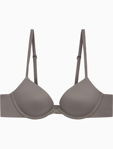 Buy 여성 퍼펙틀리 핏 AF 푸쉬업 브라 in color Dark green