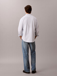 Buy 남성 90S 스트레이트 쿨 진 in color Mid blue