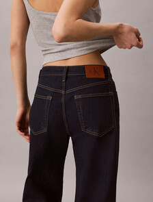 Buy 여성 90S 스트레이트 에코 데님 in color RINSE BLUE