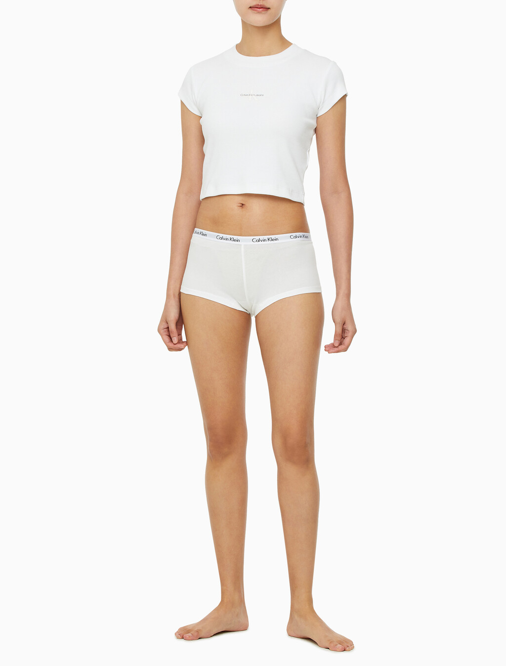 Buy 여성 캐러셀 3PK 보이쇼츠 in color BLACKGREY HEATHERWHITE