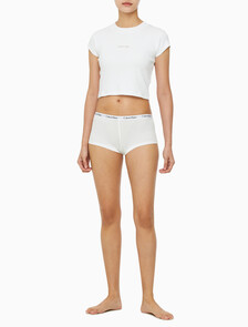 Buy 여성 캐러셀 3PK 보이쇼츠 in color BLACKGREY HEATHERWHITE