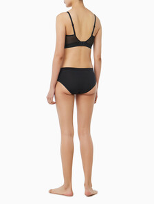 Buy 여성 인비져블 NSE 메쉬 트라이앵글 in color BLACK