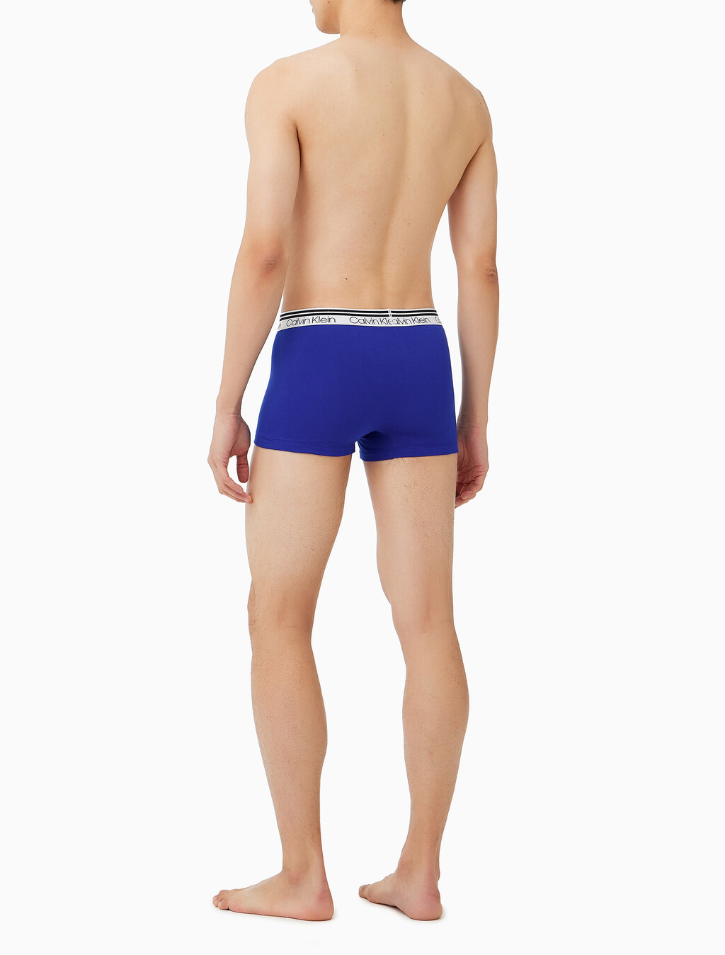 Buy 남성 WB 코튼 스트레치 버라이어티 팩 트렁크 4PK in color Blue / Black / Black / Grey