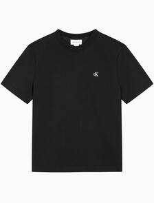 Buy 여성 아카이브 로고 크루넥 티셔츠 in color BLACK