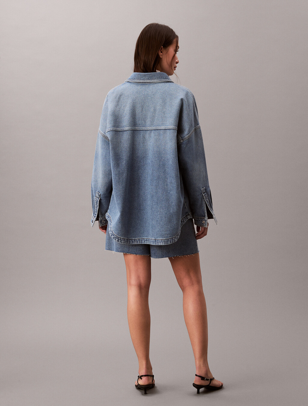 Buy 여성 데님 보이프렌드 셔츠 in color Overnight blue