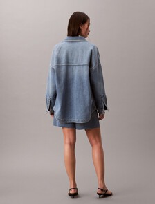 Buy 여성 데님 보이프렌드 셔츠 in color Overnight blue