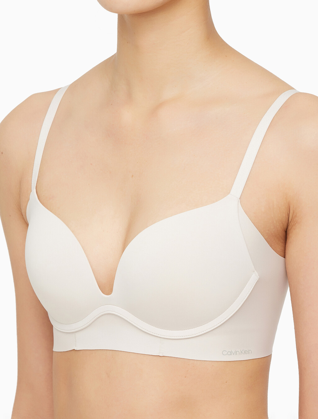 Buy 여성 인비져블 테일러드 NSE AF 푸쉬업 브라 in color PINK IVORY