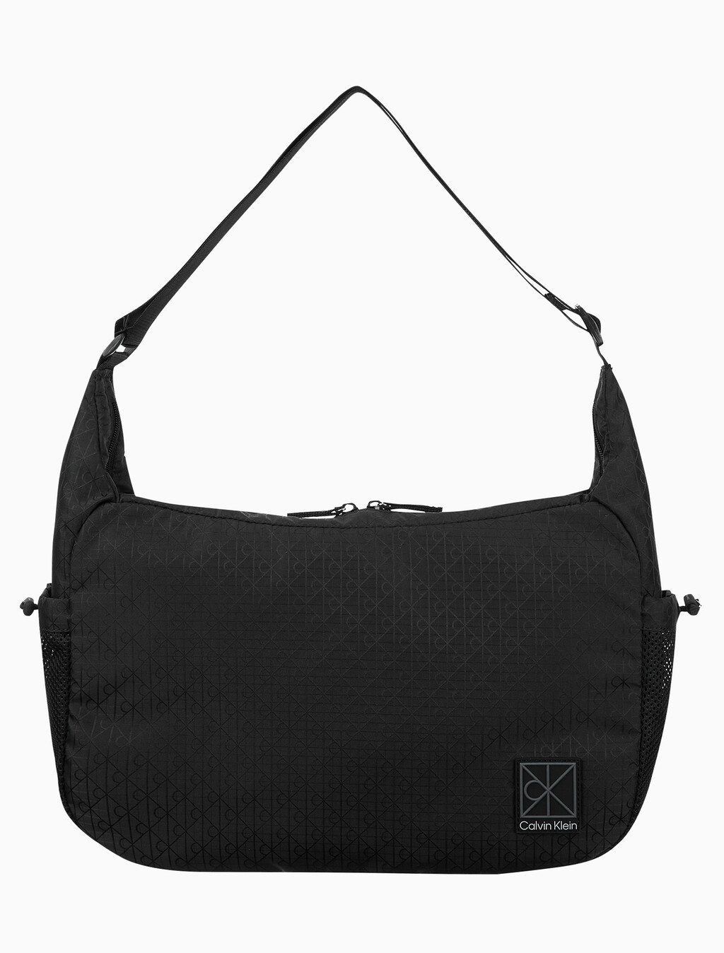 Buy 남성 유틸리티 엠블럼 크로스바디 in color BLACK