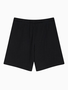 Buy 남성 릴렉스핏 니트 쇼츠 in color BLACK