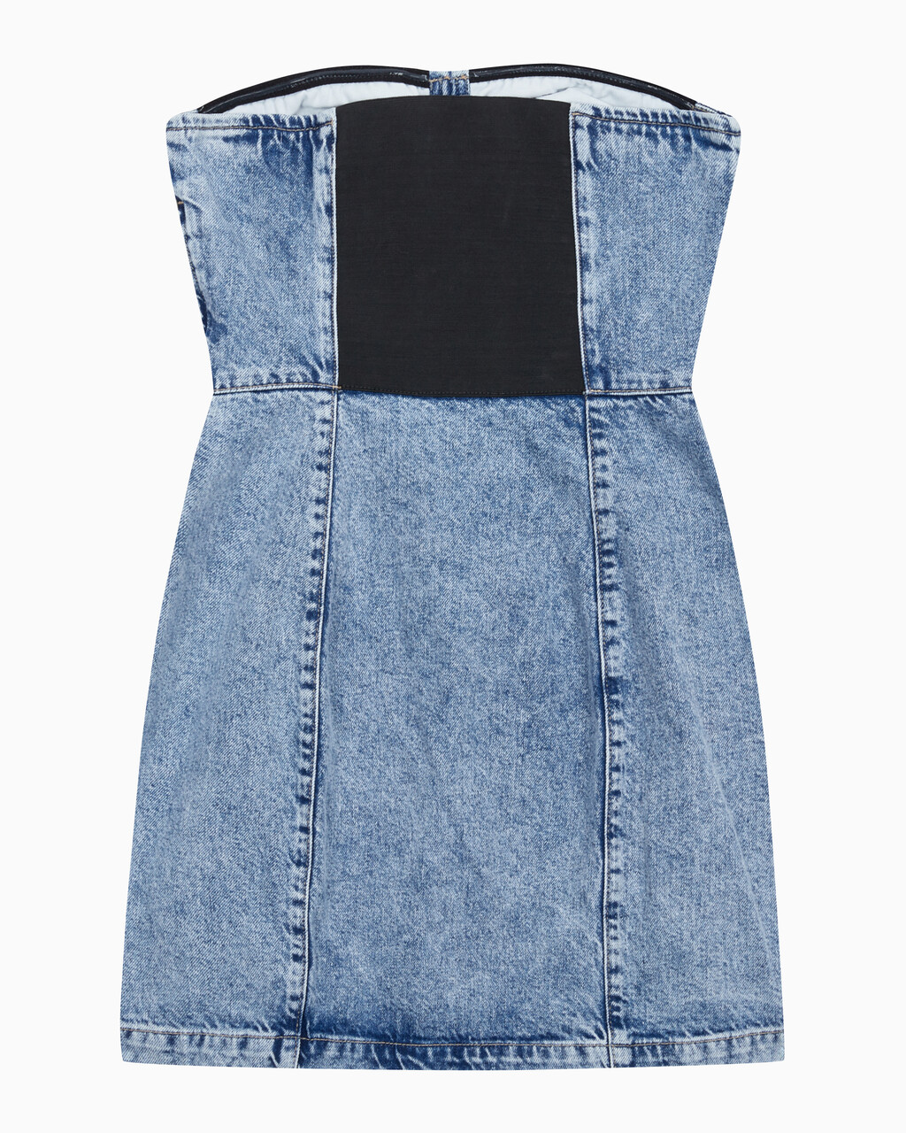 Buy 여성 코르셋 데님 드레스 in color 028A CHALKY BLU