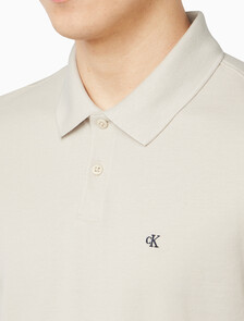 Buy 모노그램 피케 폴로 티 in color BEIGE