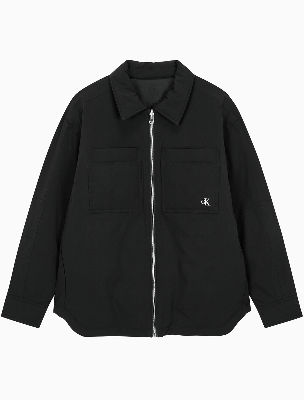 Buy 남성 리버서블 패디드 기능성 셔츠 자켓 in color CK BLACK