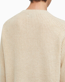 Buy 남성 롱슬리브 크루넥 스웨터 in color BEIGE