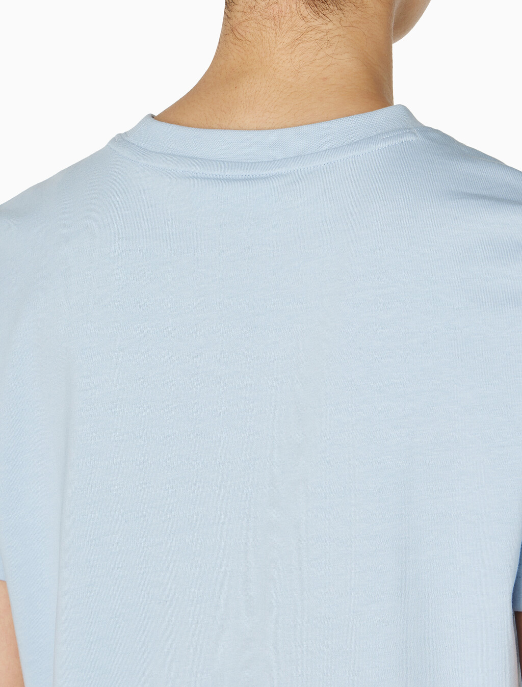 Buy 여성 아카이브 로고 크루넥 티셔츠 in color LIGHT BLUE