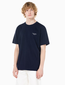 Buy 남성 1978 백 커브드 로고 반팔 티셔츠 in color NIGHT SKY