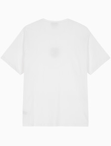 Buy 남성 레귤러핏 CK 쉴드 반팔 티셔츠 in color BRILLIANT WHITE