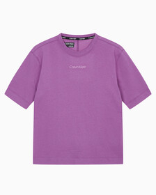 Buy 여성 릴렉스 핏 에센셜 반팔 티셔츠 in color AMETHYST