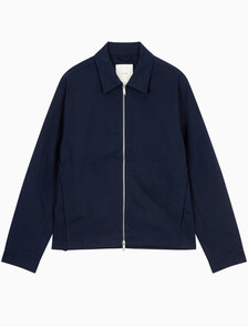 Buy 남성 코튼 도비 블루종 자켓 in color DARK SAPPHIRE