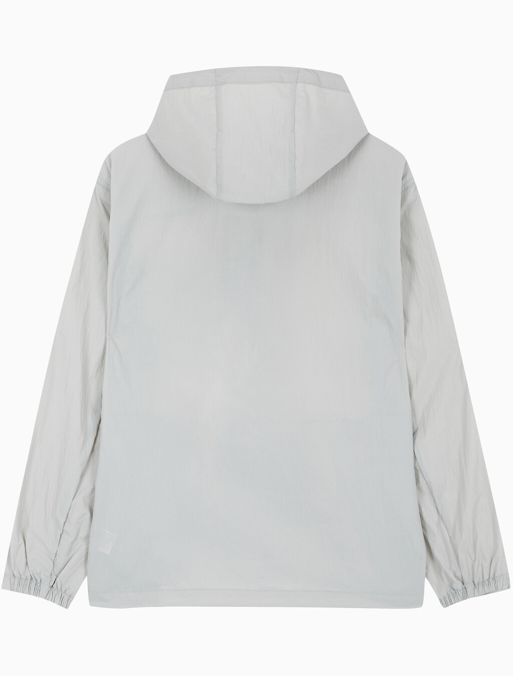 Buy 남성 릴렉스핏 라이트 후드 나일론 집업 자켓 in color PURITAN GRAY