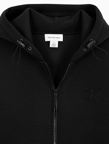 Buy 여성 크롭 오버사이즈 스웻셔츠 in color BLACK