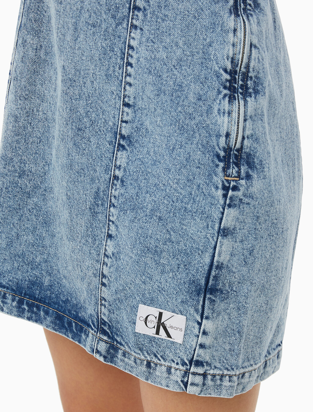 Buy 여성 코르셋 데님 드레스 in color CHALKY BLUE