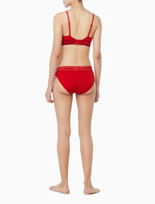 Buy 여성 모던 코튼 홀리데이 AF 트라이앵글 in color red