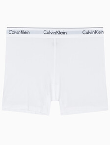 Buy 여성 모던코튼 박서 브리프 in color WHITE