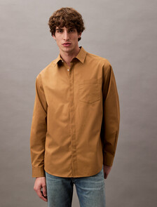Buy 남성 롱슬리브 클래식 코튼 셔츠 in color CLASSIC CAMEL