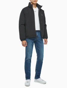 Buy 남성 리버서블 스탠카라 푸퍼 자켓 in color CK BLACK