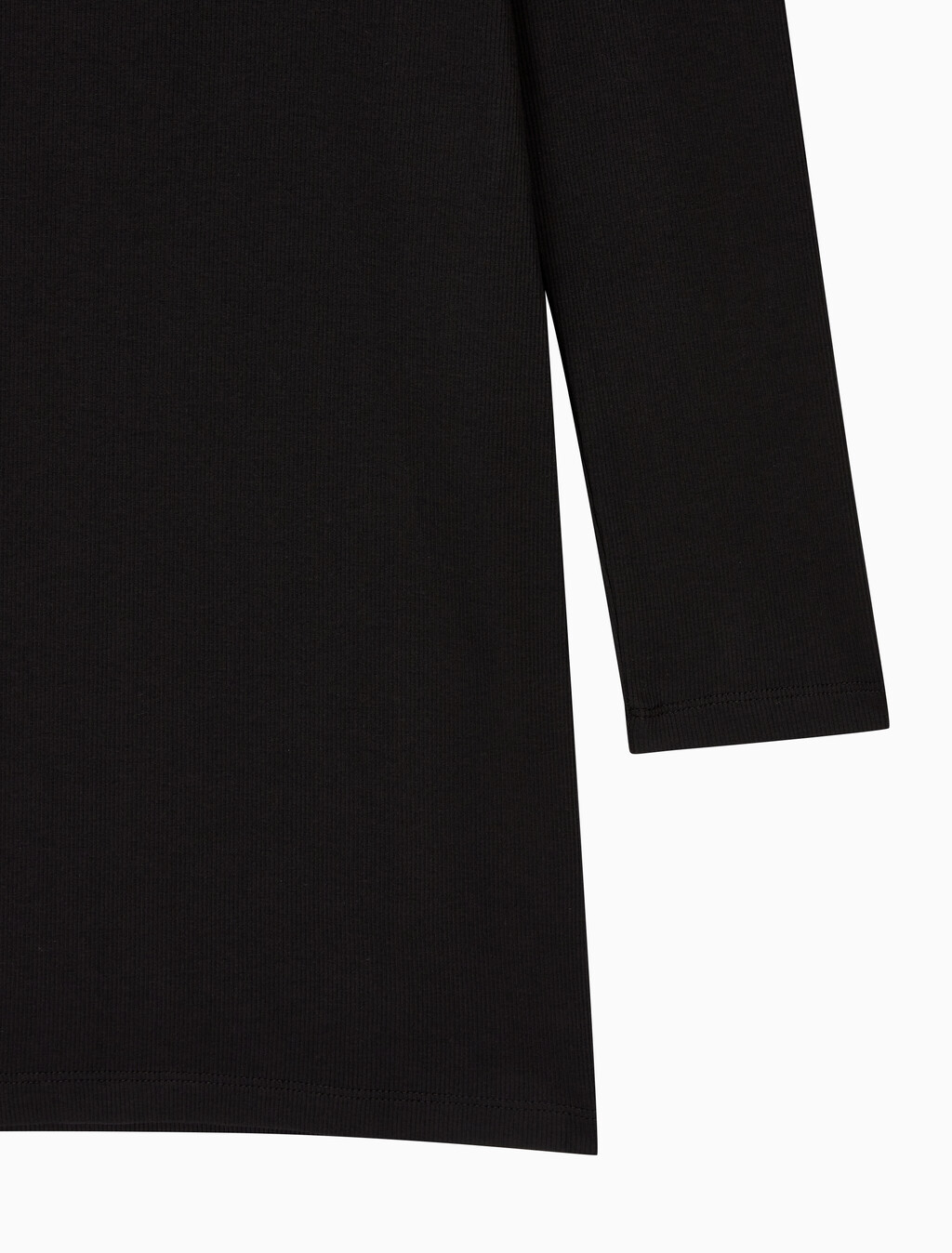 Buy 여성 L/S 모노로고 립 폴로 미니 드레스 in color BLACK