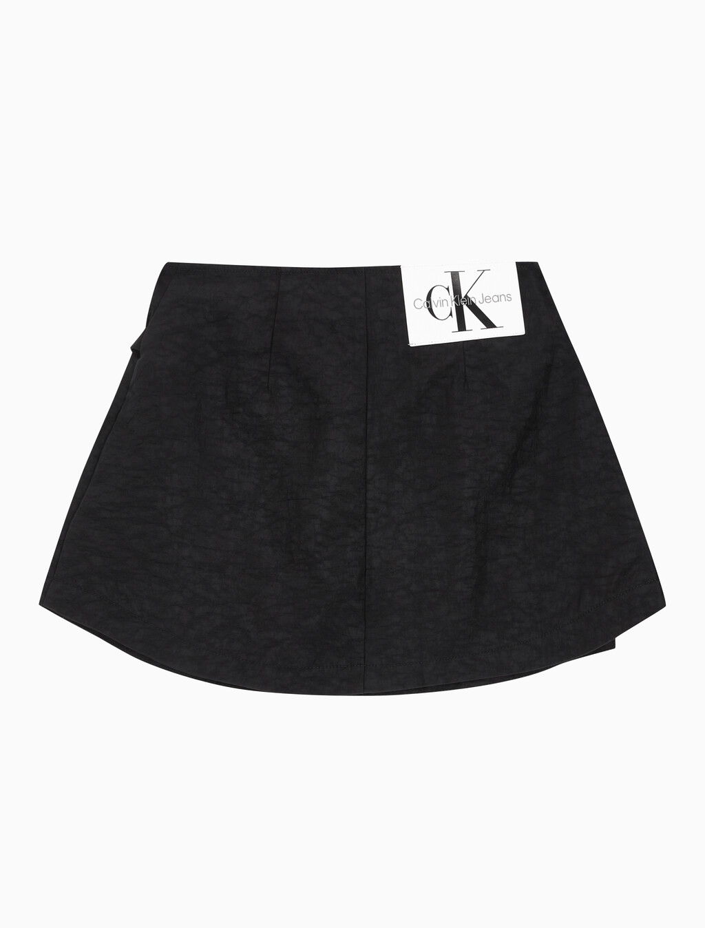 Buy 여성 새들 버클 미니스커트 in color CK BLACK