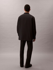 Buy 남성 패디드 셔츠 자켓 in color BLACK