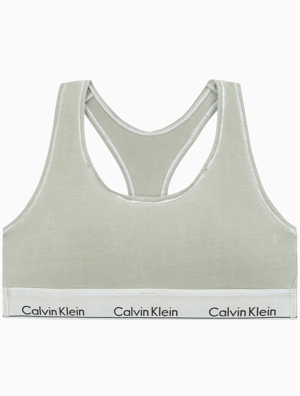 Buy 여성 모던코튼 미네랄 AF 라이틀리 라인드 브라렛 in color ECO GREEN
