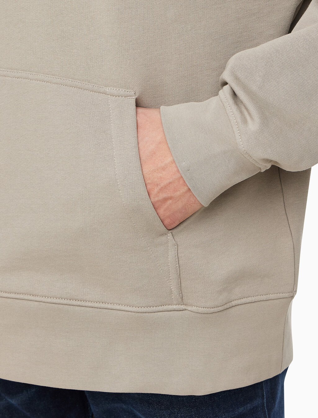 Buy 남성 릴렉스핏 스탠다드 로고 후드 티셔츠 in color VINTAGE KHAKI
