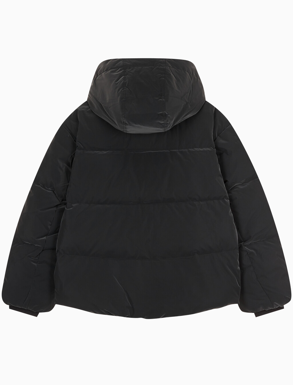 Buy 여성 디터쳐블 후디 다운 푸퍼 in color CK BLACK