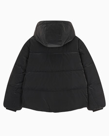 Buy 여성 디터쳐블 후디 다운 푸퍼 in color CK BLACK