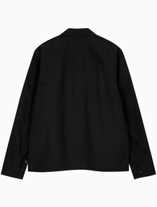Buy 남성 집업 오버 셔츠 in color CK BLACK