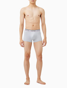 Buy 남성 마이크로 버라이어티 WB 로우 라이즈 트렁크 3PK in color Black / Red / Light Grey