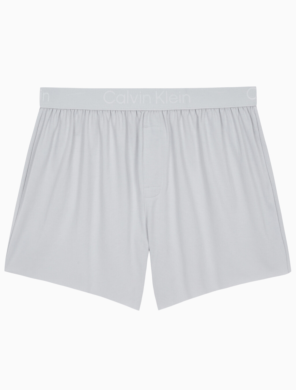 Buy 남성 CK 블랙 슬립 니트 박서 in color HARBOR MIST