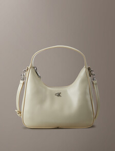 Buy 여성 스몰 호보 탑핸들 백 in color Ivory