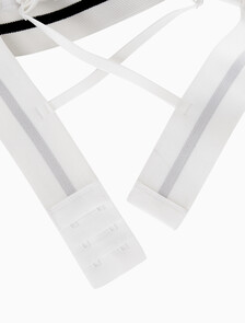 Buy 여성 코튼 모달 스트레치 립 AF 트라이앵글 in color WHITE