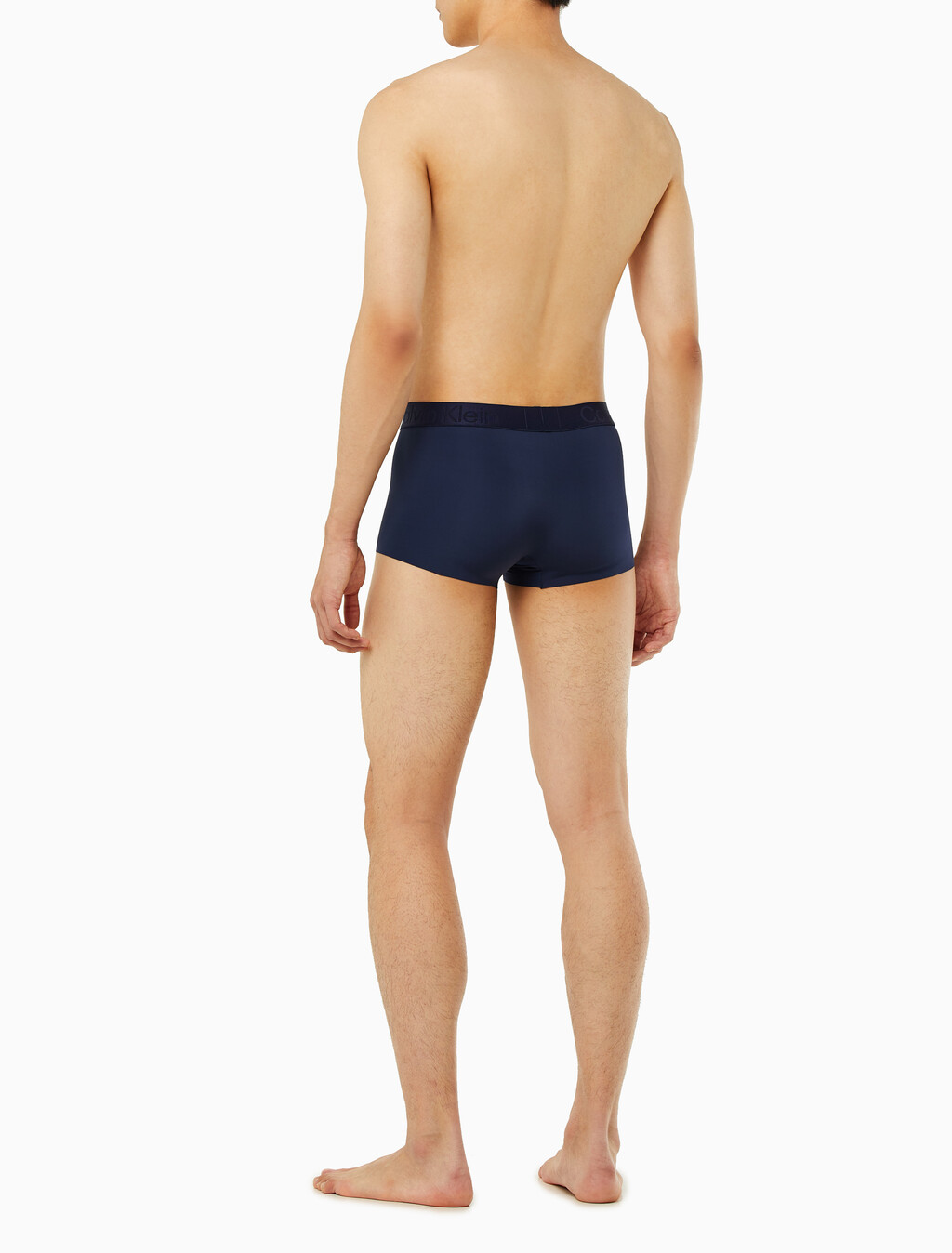 Buy 남성 CK 블랙 쿨링 로우라이즈 드로즈 in color BLUE SHADOW