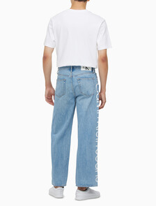 Buy 남성 90's 루즈핏 라이트블루 데님 in color CHALKY BLUE