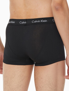 Buy 남성 코튼 스트레치 로우 라이즈 드로즈 5PK in color BLACK/CHARCOAL/NAVY/SKY BLUE/BLACK