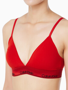 Buy 여성 모던 코튼 홀리데이 AF 트라이앵글 in color red